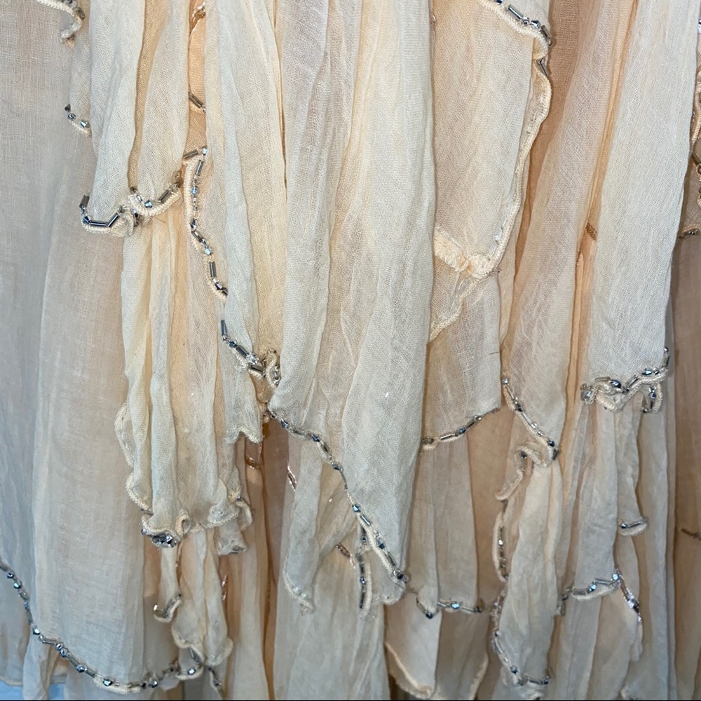 Free People ONE Mirrored Beaded Fairy Party Dress - Picture 11 of 16